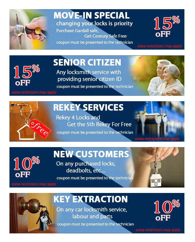 Waltham Lock And Locksmith Waltham, MA 781-519-7233 - coupon20-set-five